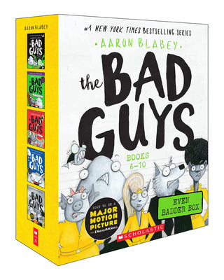 Cover Image for The Bad Guys Even Badder Box Set (the Bad Guys #6-10) -- Aaron Blabey, Boxed Set