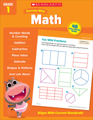 Cover Image for Scholastic Success with Math Grade 1 Workbook -- Scholastic Teaching Resources, Paperback