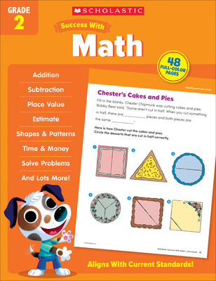 Cover Image for Scholastic Success with Math Grade 2 Workbook -- Scholastic Teaching Resources, Paperback