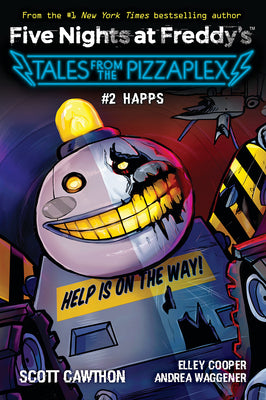 Cover Image for Happs: An Afk Book (Five Nights at Freddy's: Tales from the Pizzaplex #2) -- Scott Cawthon, Paperback