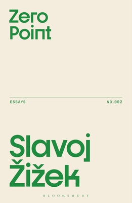 Cover Image for Zero Point -- Slavoj Zizek, Paperback