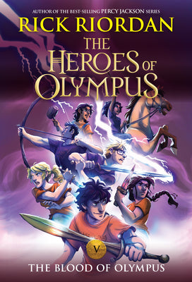 Cover Image for Heroes of Olympus, The, Book Five: Blood of Olympus, The-(New Cover) -- Rick Riordan, Paperback