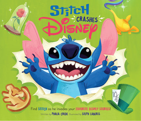 Cover Image for Stitch Crashes Disney -- Disney Books, Hardcover