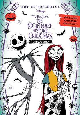 Cover Image for Art of Coloring: Disney Tim Burton's the Nightmare Before Christmas -- Disney Books, Paperback