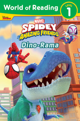 Cover Image for World of Reading: Spidey and His Amazing Friends Dino-Rama -- Steve Behling, Paperback