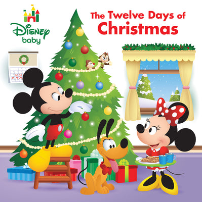 Cover Image for Disney Baby: The Twelve Days of Christmas -- Elizabeth Rudnick, Board Book