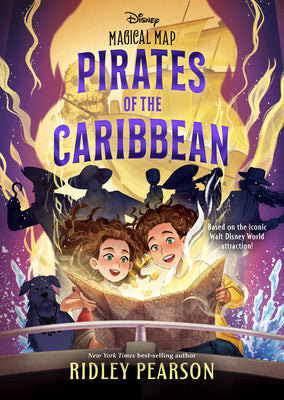 Cover Image for Magical Map #1: Pirates of the Caribbean -- Ridley Pearson, Paperback