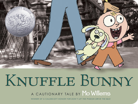 Cover Image for Knuffle Bunny: A Cautionary Tale (Board Book) -- Mo Willems, Board Books