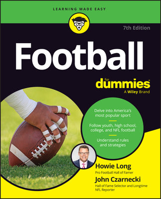 Cover Image for Football for Dummies, USA Edition -- Howie Long, Paperback