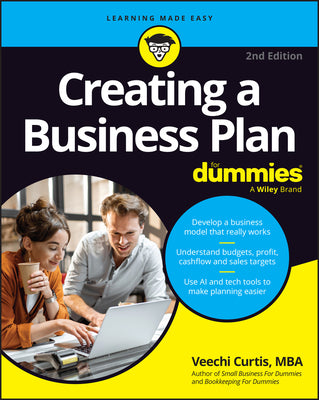 Cover Image for Creating a Business Plan for Dummies -- Veechi Curtis, Paperback