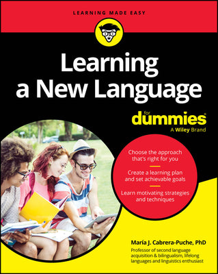 Cover Image for Learning a New Language for Dummies -- Maria J. Cabrera-Puche, Paperback