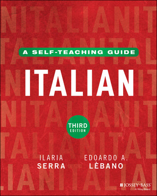 Cover Image for Italian: A Self-Teaching Guide -- Ilaria Serra, Paperback