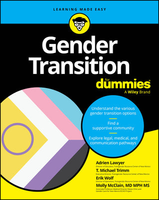 Cover Image for Gender Transition for Dummies -- Adrien Lawyer, Paperback