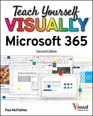 Cover Image for Teach Yourself Visually Microsoft 365 -- Paul McFedries, Paperback