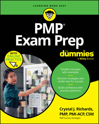 Cover Image for Pmp Exam Prep for Dummies -- Crystal J. Richards, Paperback