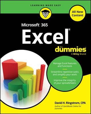 Cover Image for Microsoft 365 Excel for Dummies -- David H. Ringstrom, Paperback