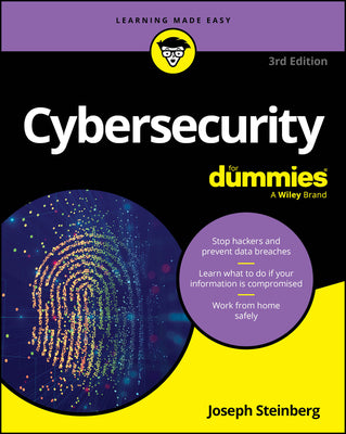 Cover Image for Cybersecurity for Dummies -- Joseph Steinberg, Paperback