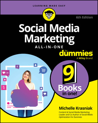 Cover Image for Social Media Marketing All-In-One for Dummies -- Michelle Krasniak, Paperback