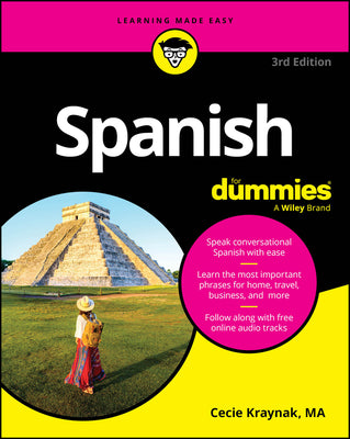 Cover Image for Spanish for Dummies -- Cecie Kraynak, Paperback