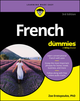 Cover Image for French for Dummies -- Zoe Erotopoulos, Paperback