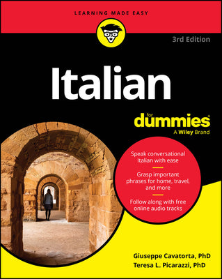 Cover Image for Italian for Dummies -- Giuseppe Cavatorta, Paperback