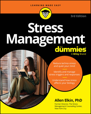 Cover Image for Stress Management for Dummies -- Allen Elkin, Paperback