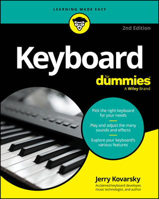 Cover Image for Keyboard for Dummies -- Jerry Kovarsky, Paperback