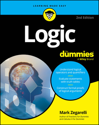 Cover Image for Logic for Dummies -- Mark Zegarelli, Paperback