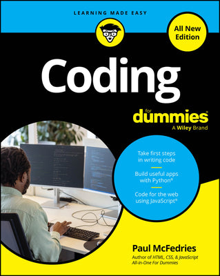 Cover Image for Coding for Dummies, All New Edition -- Paul McFedries, Paperback