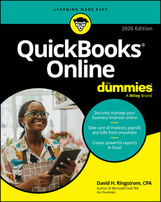 Cover Image for QuickBooks Online for Dummies, 2026 Edition -- David H. Ringstrom, Paperback