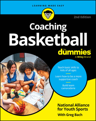 Cover Image for Coaching Basketball for Dummies -- National Alliance for Youth Sports, Paperback