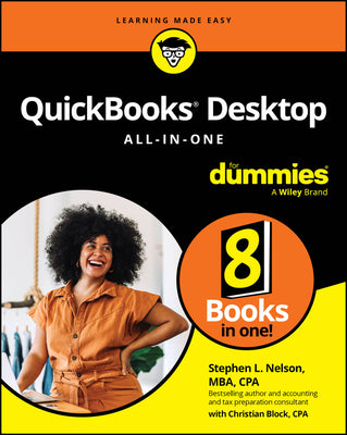 Cover Image for QuickBooks Desktop All-In-One for Dummies -- Stephen L. Nelson, Paperback