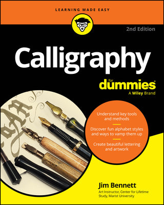 Cover Image for Calligraphy for Dummies -- Jim Bennett, Paperback