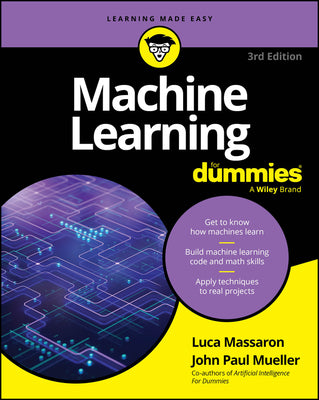 Cover Image for Machine Learning for Dummies -- Luca Massaron, Paperback