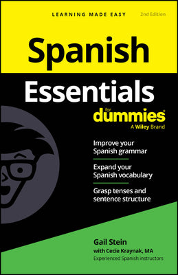 Cover Image for Spanish Essentials for Dummies -- Gail Stein, Paperback