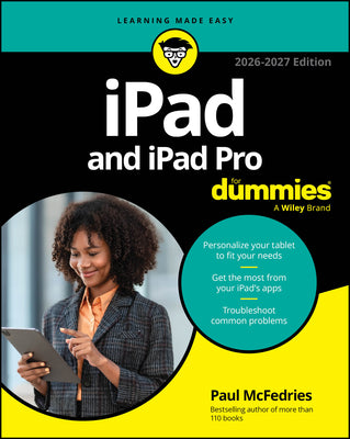 Cover Image for iPad and iPad Pro for Dummies -- Paul McFedries, Paperback