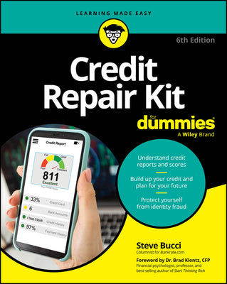 Cover Image for Credit Repair Kit for Dummies -- Steve Bucci, Paperback