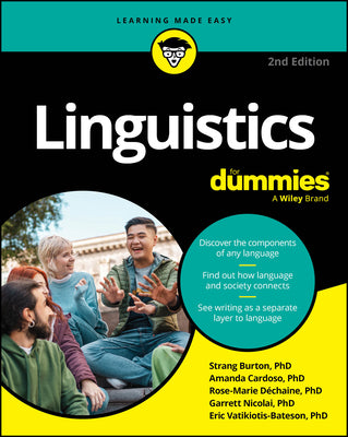 Cover Image for Linguistics for Dummies -- Strang Burton, Paperback