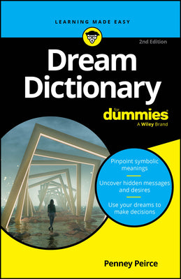 Cover Image for Dream Dictionary for Dummies -- Penney Peirce, Paperback