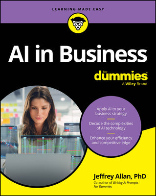 Cover Image for AI in Business for Dummies -- Jeffrey Allan, Paperback