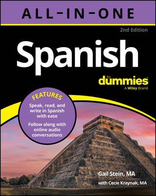 Cover Image for Spanish All-In-One for Dummies (with Audio Online!) -- Gail Stein, Paperback