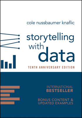 Cover Image for Storytelling with Data: A Data Visualization Guide for Business Professionals, 10th Anniversary Edition -- Cole Nussbaumer Knaflic, Hardcover
