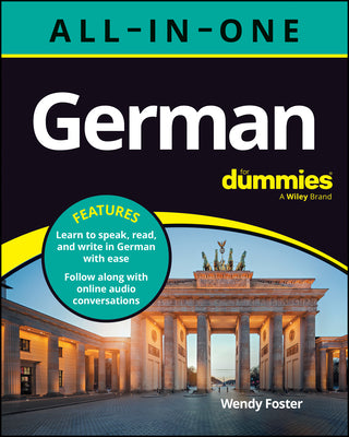 Cover Image for German All-In-One for Dummies (with Audio Online!) -- Wendy Foster, Paperback