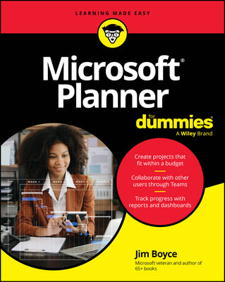 Cover Image for Microsoft Planner for Dummies -- Jim Boyce, Paperback