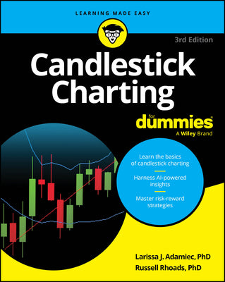 Cover Image for Candlestick Charting for Dummies -- Larissa Adamiec, Paperback