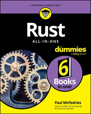 Cover Image for Rust All-In-One for Dummies -- Paul McFedries, Paperback