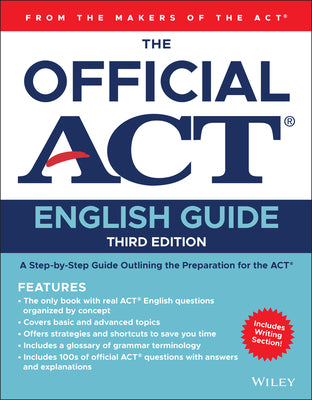Cover Image for The Official ACT English Guide -- ACT, Paperback
