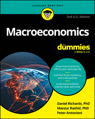 Cover Image for Macroeconomics for Dummies, U.S. Edition -- Daniel Richards, Paperback