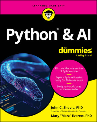 Cover Image for Python & AI for Dummies -- John C. Shovic, Paperback