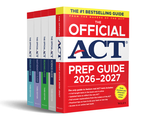 Cover Image for The Official ACT Prep & Subject Guides 2026-2027 Complete Set -- ACT, Paperback